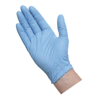 Picture of S5800L - Blue no powder nitrile gloves  - L