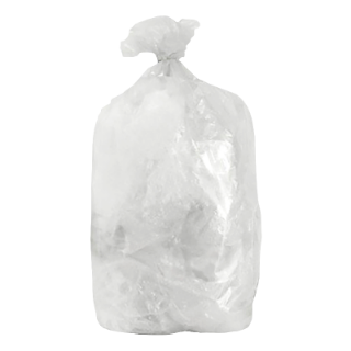 Picture of ﻿Extra-strong Clear garbage bags - 56 x 60 in.