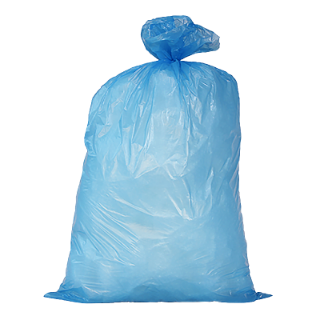 Picture of Performe Garbage Bags 22'' x 24'' blue (500/cs)