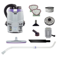 Picture of ProTeam - GoFit 3 cordless backpack vacuum with Xover Multi-Surface accessories