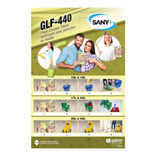 Picture of Sany+ GLF-440 wall chart