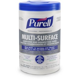 Picture of Purell Professional Multi-Surface Sanitizing and Disinfecting Wipes