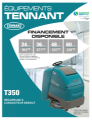 Picture of Tennant - T350 Stand-On Floor Scrubber