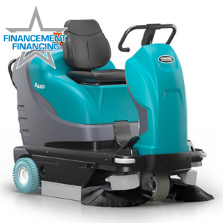 Picture of Tennant - S680 Compact Battery Ride-On Sweeper