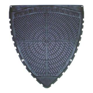 Picture of  Advantage 6PSUM P-Shield Super Absorbent Black Urinal Mats
