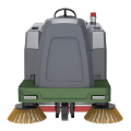 Picture of IZY - IZY S161 Industrial Ride-On Floor Sweeper 61’’ 